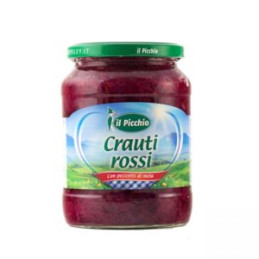 CRAUTI ROSSI IN VASO 720 GR